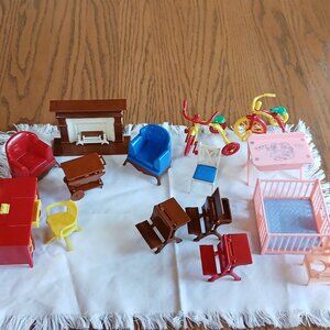 1950's to 1960's Reliable Toys Doll House Furniture Made in Canada